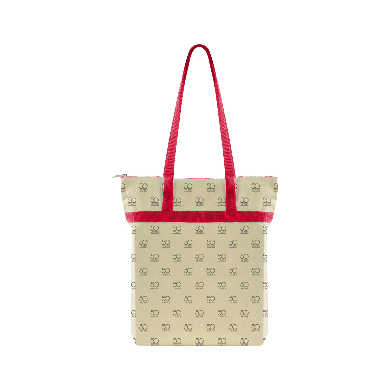 Made-to-Order Zippered Tote All-Over Print 112