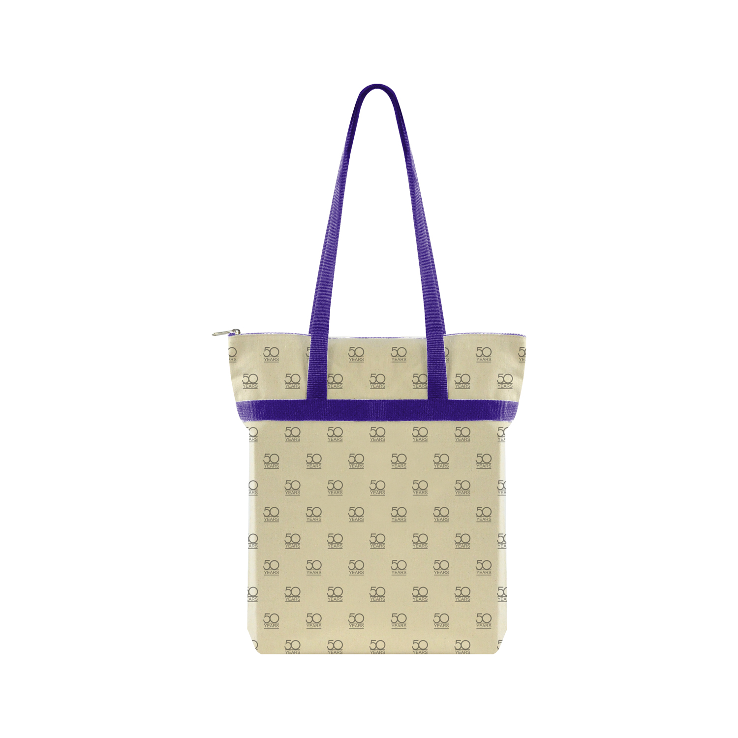 Made-to-Order Zippered Tote All-Over Print 111