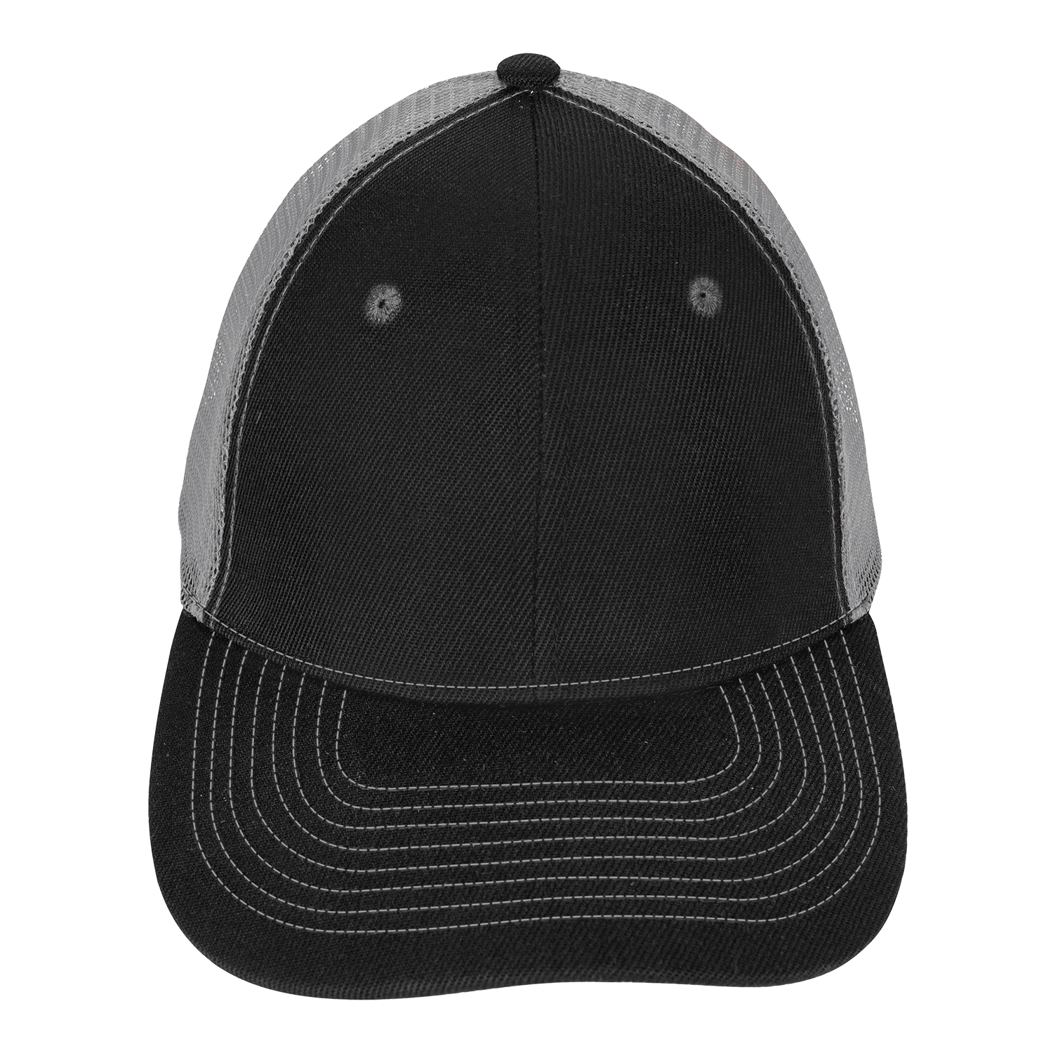 Mid-Profile Accent Mesh Snapback Cap 36