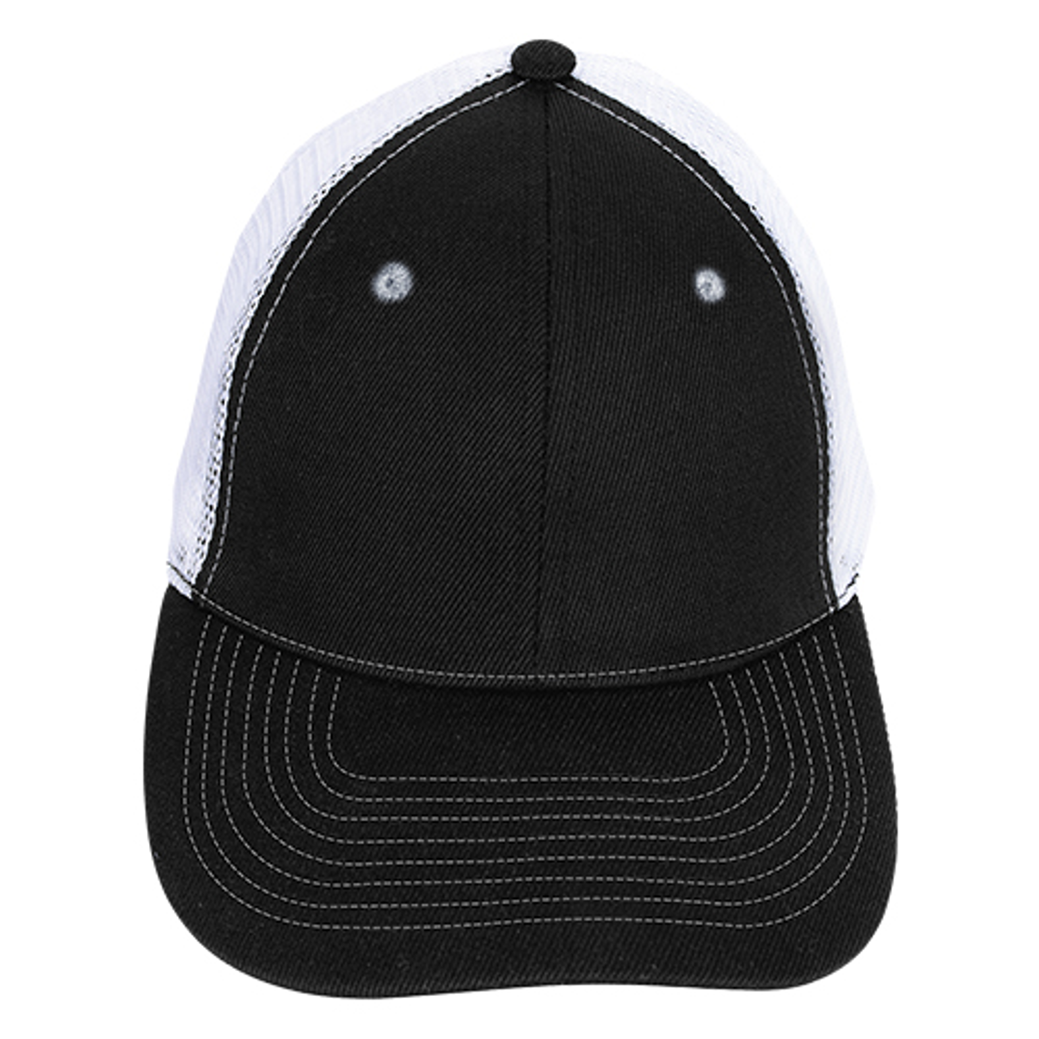 Mid-Profile Accent Mesh Snapback Cap 39