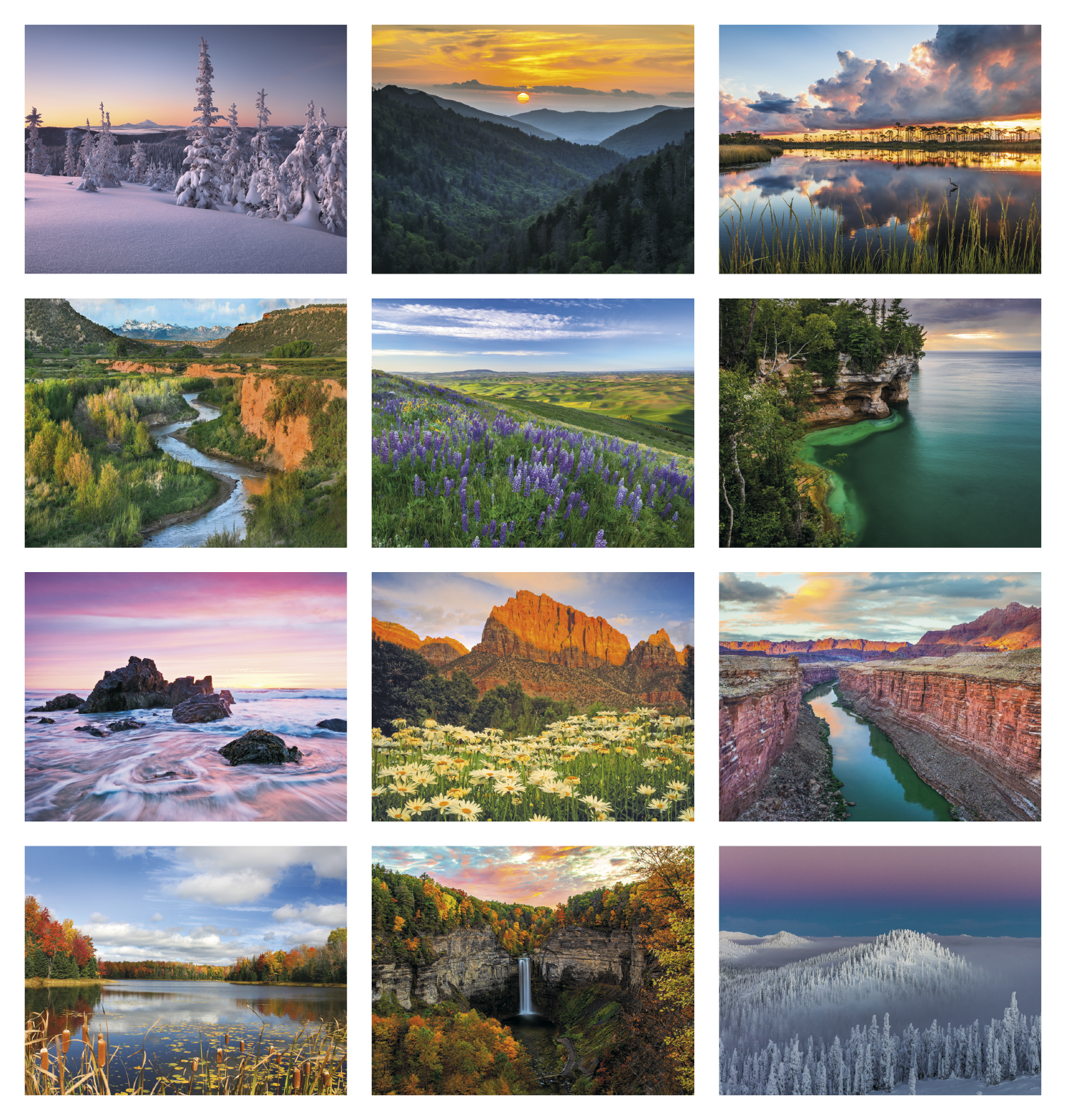 Good Value™ Landscapes of America - Spiral Calendar 84