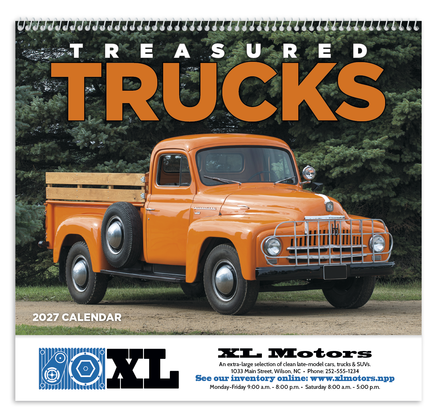 Good Value™ Treasured Trucks - Spiral Calendar 46